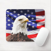 Tapis De Souris Patriotique (Avec souris)