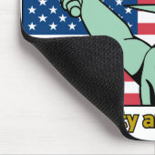 Tapis De Souris Patriotique-indivisible-Liberté et Justice pour to (Coin)