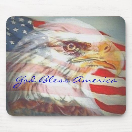 Tapis De Souris Patriotique Mousepad (Devant)