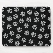 Tapis De Souris Patrouilles de Doodle, Paws de Chien, Paws Blanche (Devant)