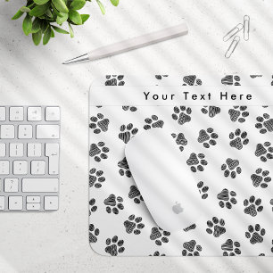 Tapis De Souris Patrouilles de Doodle, Paws de Chien, Paws de Chat