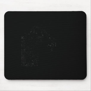 Tapis De Souris Patte dans le dos design de dicton sarcastique cha