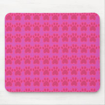 patte rose chat