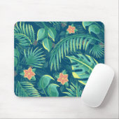 Tapis De Souris Patteries Tropical (Avec souris)