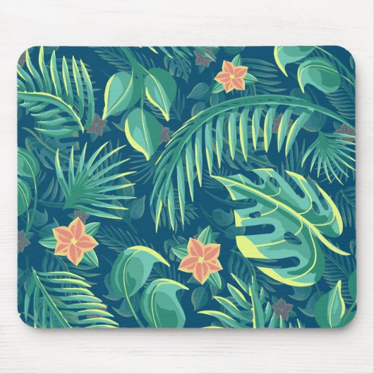 Tapis De Souris Patteries Tropical (Devant)