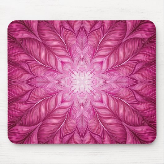 Tapis De Souris Pattern Batik Pink (Devant)