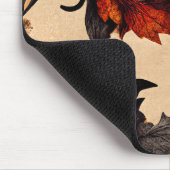 Tapis De Souris Pattern de Baroque Maple Leaves (Coin)