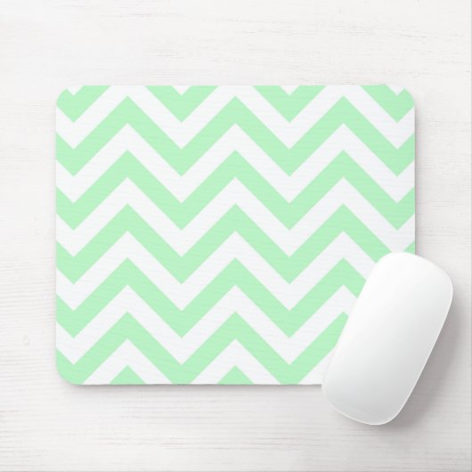 Tapis De Souris Pattern de Mint White (Avec souris)