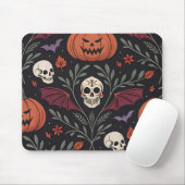 Tapis De Souris Pattern d'Halloween (Avec souris)