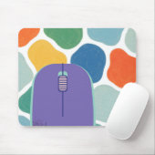 Tapis De Souris Patterned Mouse Pad  (Avec souris)