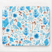 Tapis De Souris Patterns bleus (Devant)