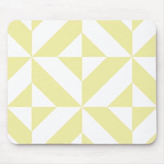 Tapis De Souris Patters de Pale Yellow (Devant)