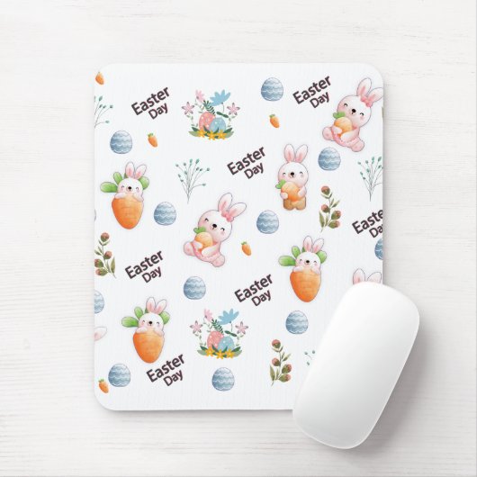 Tapis De Souris Patters de Rabbit (Avec souris)
