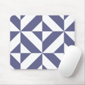Tapis De Souris Patters Midnight Blue Geometric Deco Cube (Avec souris)