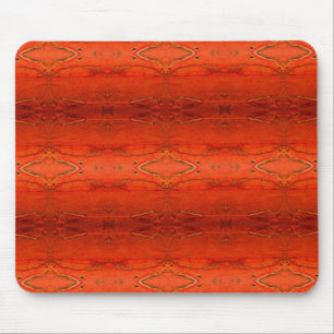 Tapis De Souris Patters orange aztèque