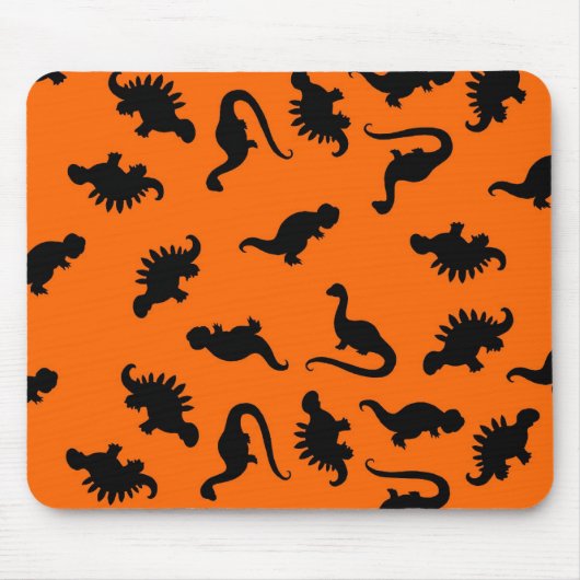 Tapis De Souris Patterson sur orange (Devant)