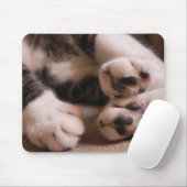Tapis De Souris Pattes de chaton (Avec souris)