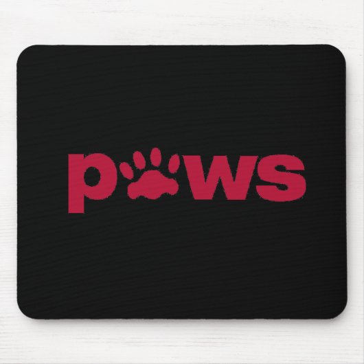 Tapis De Souris PATTES élémentaires Mousepad de Lamar (Devant)