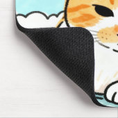 Tapis De Souris Pattes & Étang le matin (Coin)