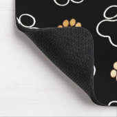 Tapis De Souris Pattes mignonnes de chien (Coin)