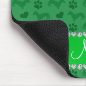 Tapis De Souris Pattes vertes nommées faites sur commande de (Coin)