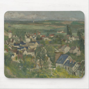 Tapis De Souris Paul Cezanne - Auvers, Vue panoramique