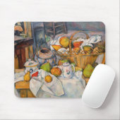 Tapis De Souris Paul Cezanne - La vie morte avec panier (Avec souris)