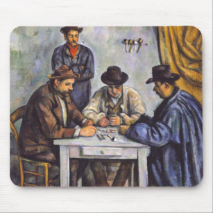 Tapis De Souris Paul Cezanne - Les Joueurs De Cartes