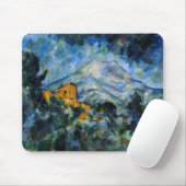 Tapis De Souris Paul Cezanne - Mont Saint-Victoire & Château Noir (Avec souris)