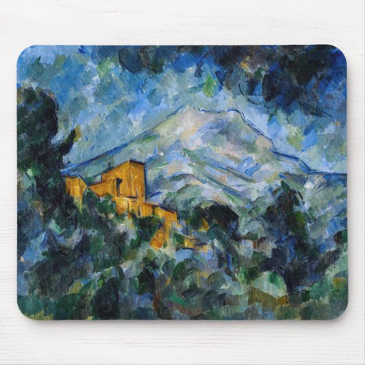 Tapis De Souris Paul Cezanne - Mont Saint-Victoire & Château Noir (Devant)