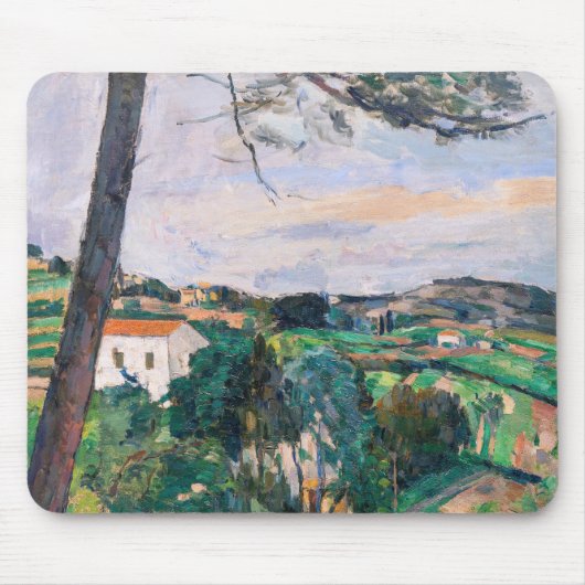 Tapis De Souris Paul Cezanne - Pin à Estaque (Devant)