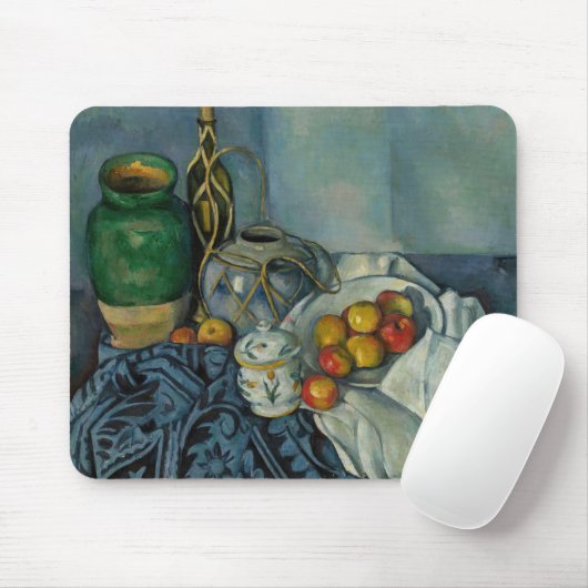 Tapis De Souris Paul Cezanne - Vie morte avec pommes (Avec souris)