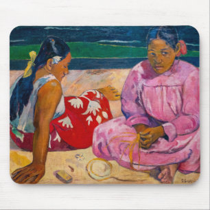 Tapis De Souris Paul Gauguin - Femmes de Tahiti sur la plage