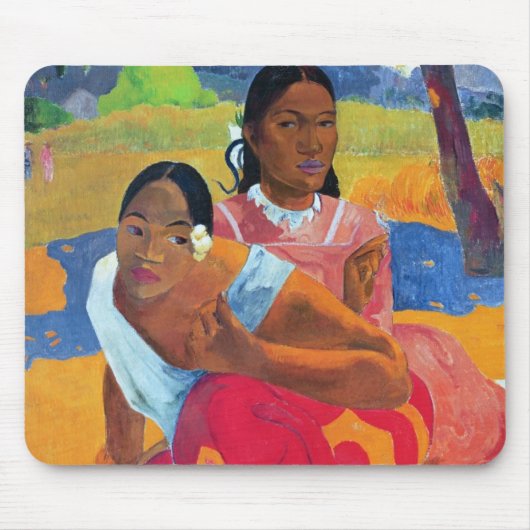 Tapis De Souris Paul Gauguin | Nafea Faaipoipo (quand êtes vous (Devant)