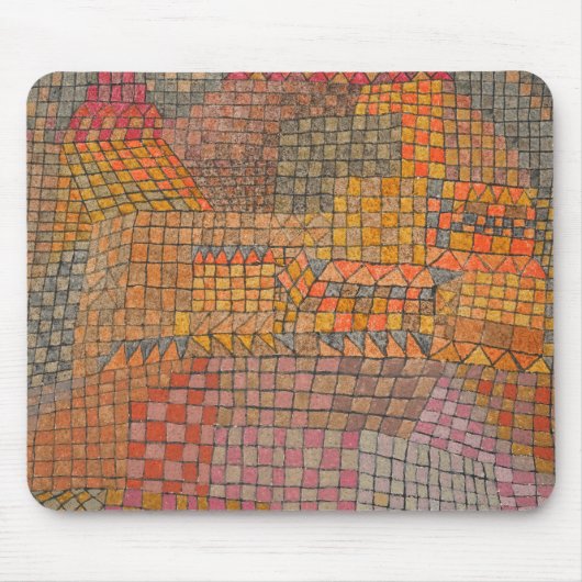 Tapis De Souris Paul Klee - Château de ville (Devant)