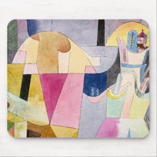 Tapis De Souris Paul Klee, Colonnes noires dans un paysage,
