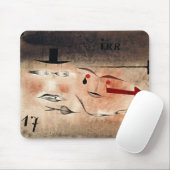 Tapis De Souris Paul Klee - Dix-sept, Fou, (Avec souris)