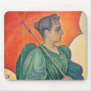 Tapis De Souris Paul Signac - Femme à l'ombrelle