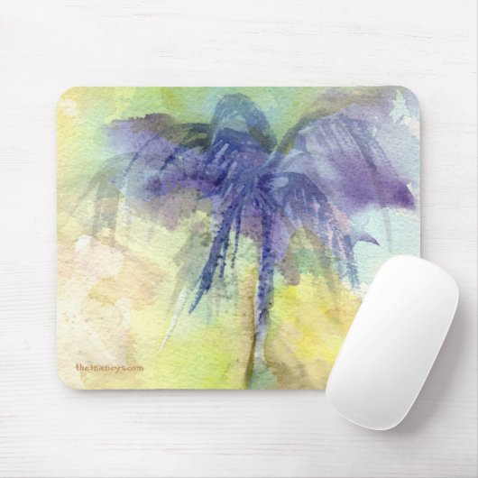 Tapis De Souris Paume abstraite Mousepad (Avec souris)