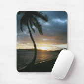 Tapis De Souris Paume Mousepad de coucher du soleil (Avec souris)