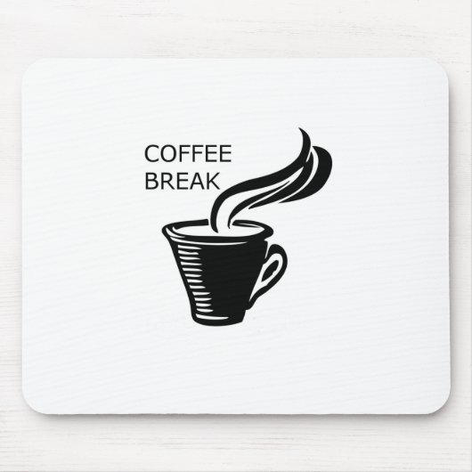 Tapis De Souris Pause café (Devant)