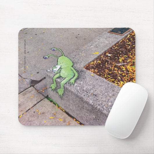 Tapis De Souris pause-café des sluggo (Avec souris)