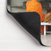 Tapis De Souris Pause glace crème ... Moines bouddhistes Thaïlande (Coin)