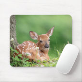 Tapis De Souris Pauvreté adorable posée sous un arbre (Avec souris)
