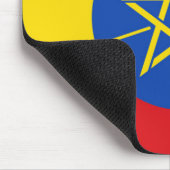 Tapis De Souris Pavé de souris avec Drapeau de l'Éthiopie (Coin)
