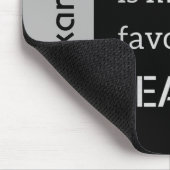 Tapis De Souris Pavé de souris de Hockey glace saison préférée arg (Coin)