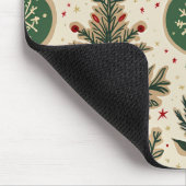 Tapis De Souris pavé de souris de noël (Coin)