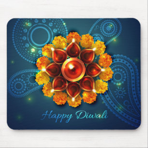 Tapis De Souris Pavé de souris Diwali