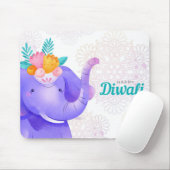 Tapis De Souris Pavé de souris Diwali (Avec souris)
