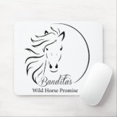 Tapis De Souris Pavé de souris du logo (Avec souris)